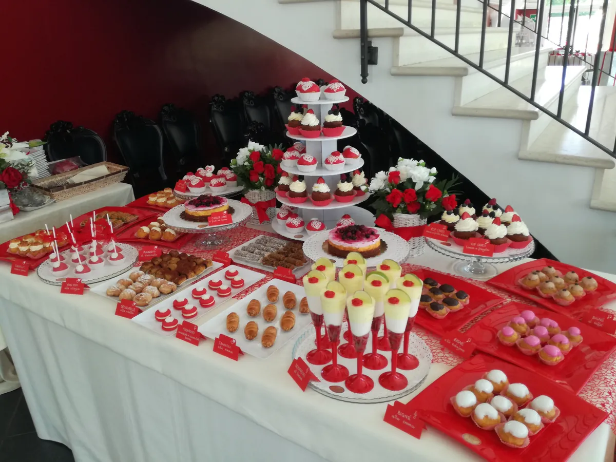 Sweet table di Cake Angels allestita per una festa